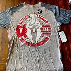 Affliction Men’s Tee, Kryptek Camo M, New